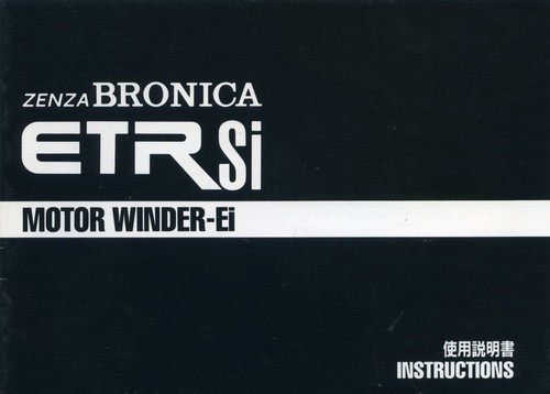 Bronica etrsi motor winder ei - , winder-ei