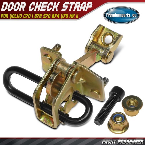 Door check strap front - door, left