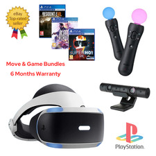 PS4 VR Headset & Move / Aim /