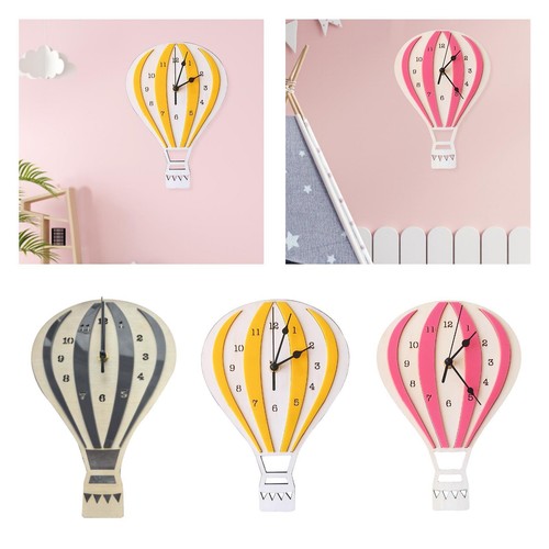 Cartoon wall clock - wall, silent