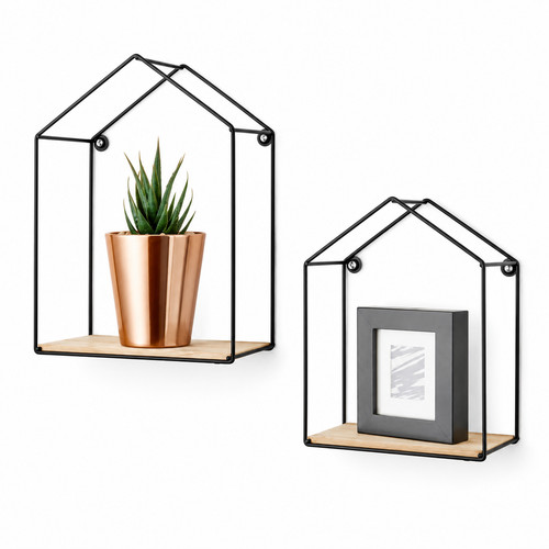 Home shape set - , shelves