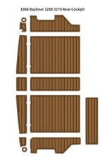 1988 Bayliner 3288 3270 Rear