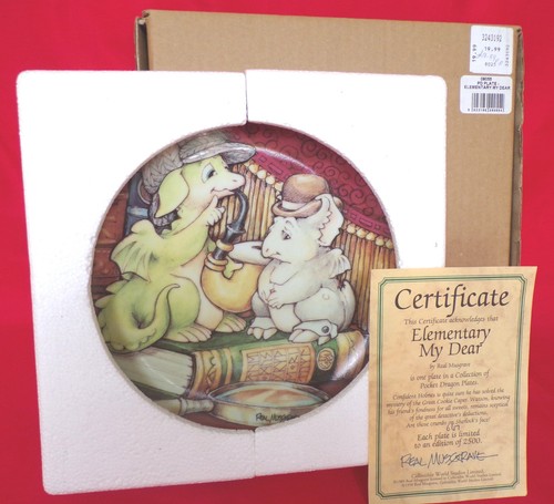 Pocket dragons display plate - display,