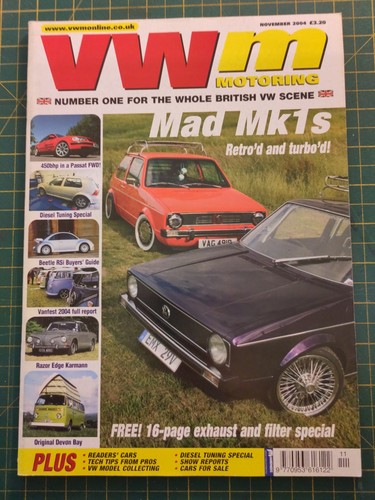 Motoring november 2004 - vw,