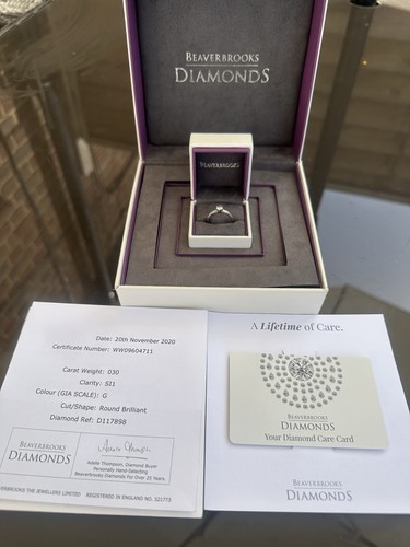 Diamond engagement ring with - diamond,