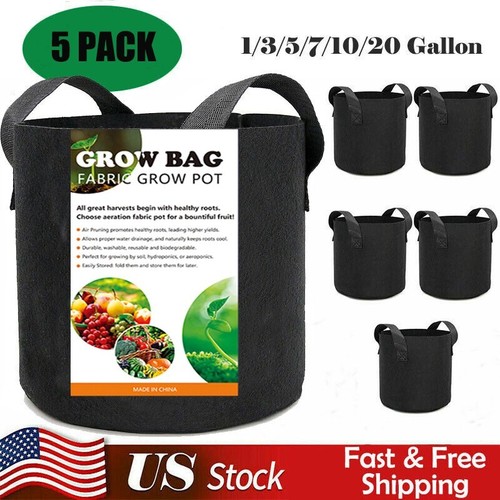 Plant grow bags - 5,