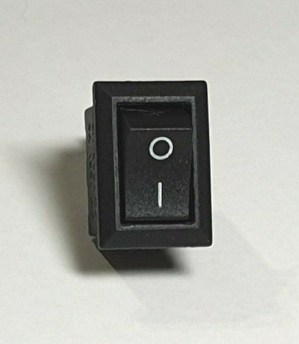 Black off rocker - off, switch