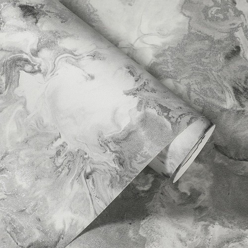 Muriva liquid marble - marble, metallic
