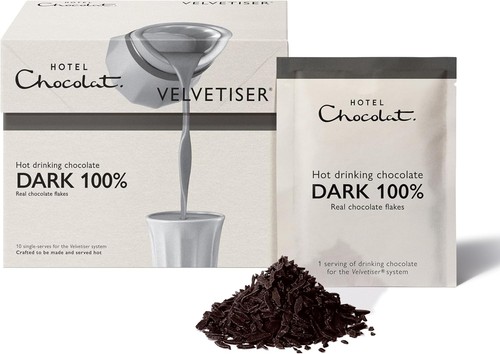Hotel chocolat 100 dark hot - chocolat, 100%