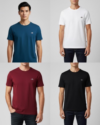 Gant mens short sleeve crew - mens,