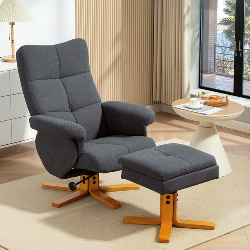 Linen recliner chair with - recliner,