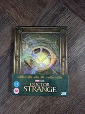 Doctor Strange [SteelBook] (DVD/Blu-ray 3D/Blu-ray, 2016) In As New Condition