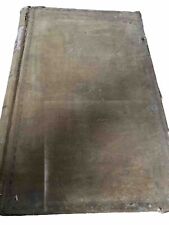 1920 Antique rural Parochial Ledger Lincolnshire Vintage Book Hand Written Old