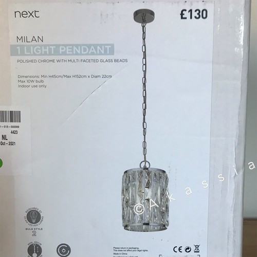 Next milan pendant - milan,