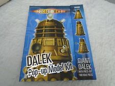 BBC Doctor Who Giant Pop-Up 3D Dalek Model Kit 1st Edition 2008