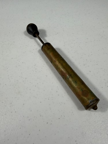 Vintage brass pump - brass,