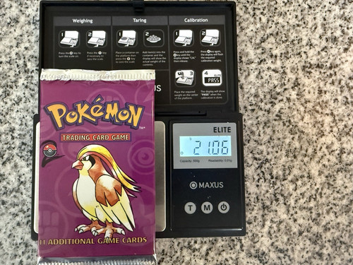 Heavy 06g pokemon base set - 21.06g,