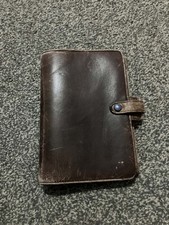 Filofax Brown Real Leather