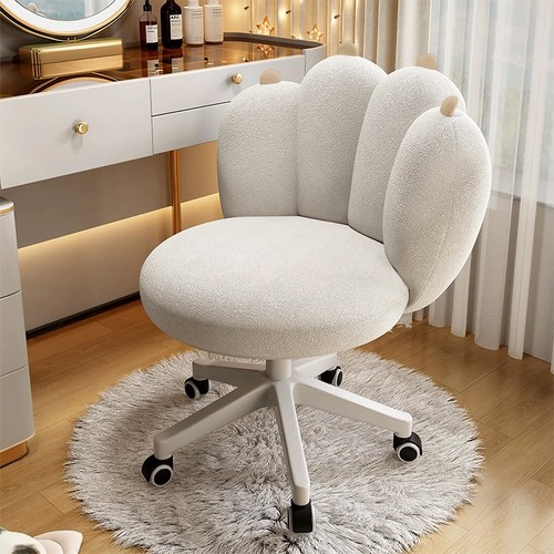 Cat paw vanity chair teddy - cat,