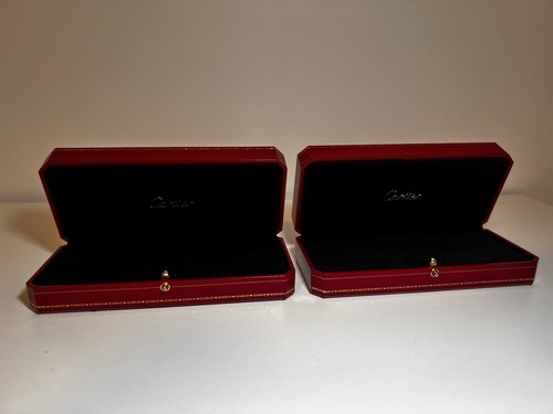 Cartier bracelet box set red - cartier,