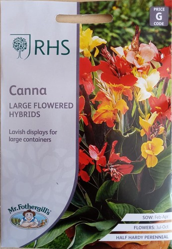 Fothergill rhs canna - mr, fothergill's