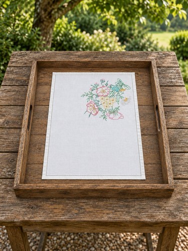 Vintage hand embroidered - vintage,