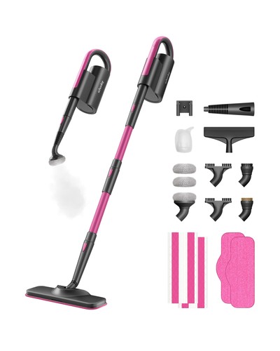 Steam mop dual rod - 19-in-1,