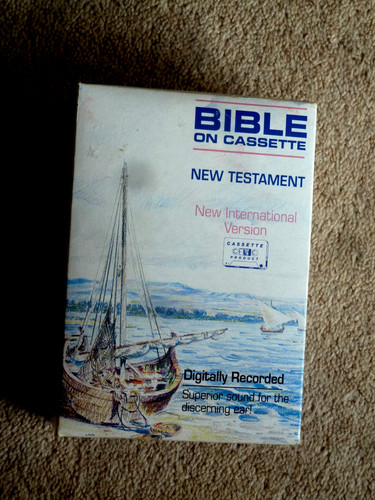 Bible cassette new - bible, on