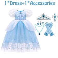 Girls Cinderella Fancy Dress