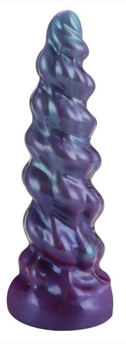 Silicone dragon dildo - 7.4",
