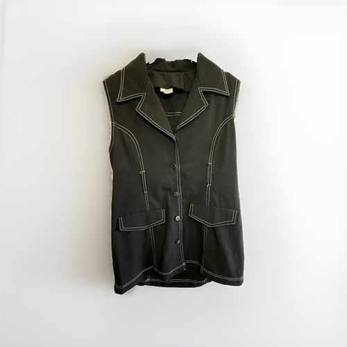 Vintage black longline - vintage,