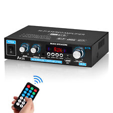 AK35 Mini Bluetooth Power Amplifier Home/Car/Marine Stereo Audio Amp for Speaker