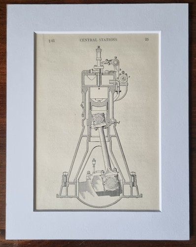 Antique mounted engineering - antique,