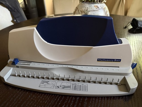 Booklet maker with accessories - with,