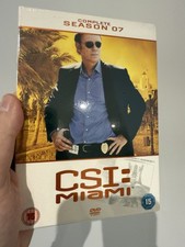 CSI Miami Complete Season 7 DVD Set New & Sealed UK PAL Region 2