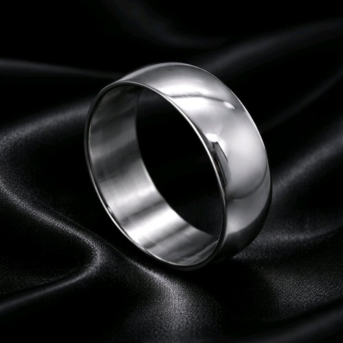 Ring band high polish - band,
