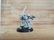 Space Marine 2R Grey Knight Brother Captain Arvann Stern Finecast oop Warhammer
