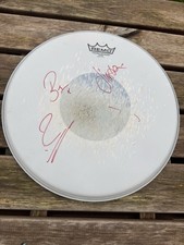 Biffy Clyro Signed Played Rare Drumskin Profits To Greyhound Rescue