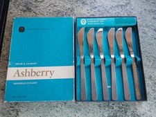 6 Vintage Ashberry Spear &