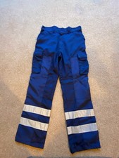 Trojan Trousers W32 L30 Blue V