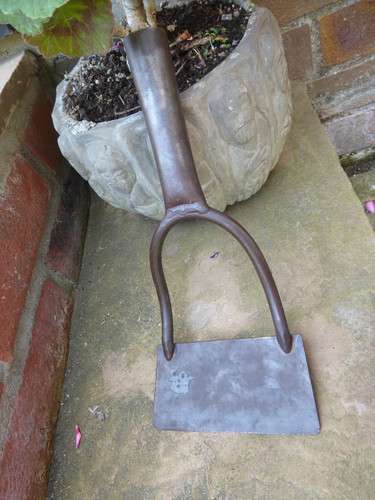 Vintage dutch hoe head garden - vintage,