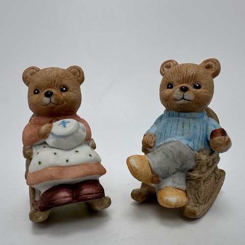 Homco 1470 ceramic mama - &, papa