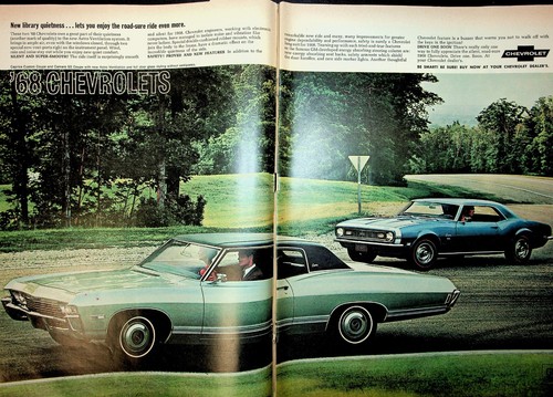 Original 1968 chevrolet - chevrolet, ad