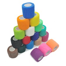2pcs Tattoo Grip Tube Wrap Tape Cover 4.5M Self-adhesive Elastic Bandage Tattoo