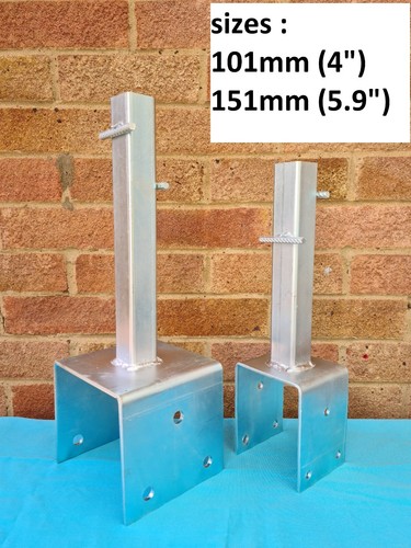 150mm heavy duty galvanised - heavy, u