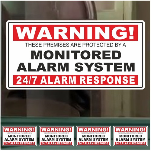 Stickers premises alarm - 4,