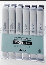 Copic Classic Cool Grey 12 Set