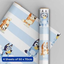 Wrapping Paper Bluey Birthday