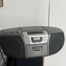 Aiwa CSD-ED26 CD Radio Tape Cassette Recorder Retro Boombox - NO REMOTE Works UK