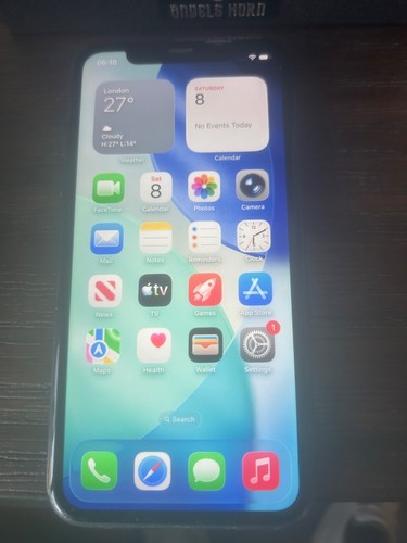 Apple iphone 64gb black - 11,